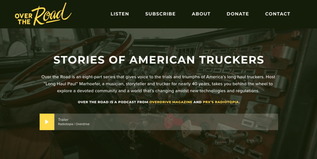 Best podcast about trucking