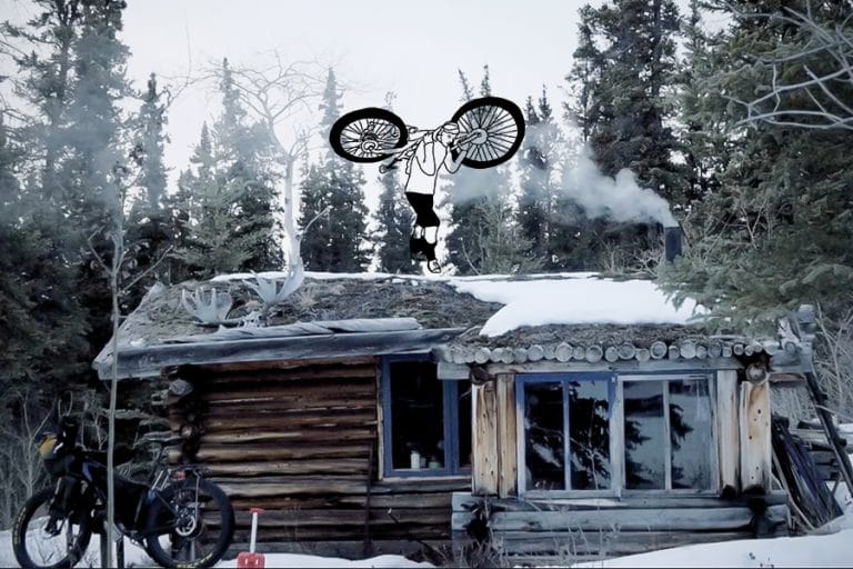 Crossing Canada by bike in winter
