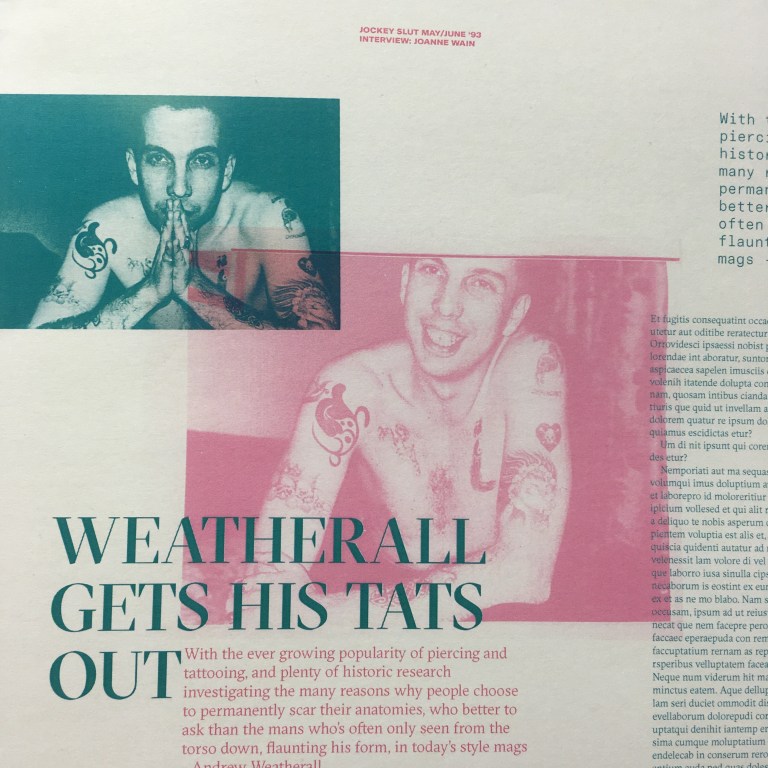 Andrew Weatherall book