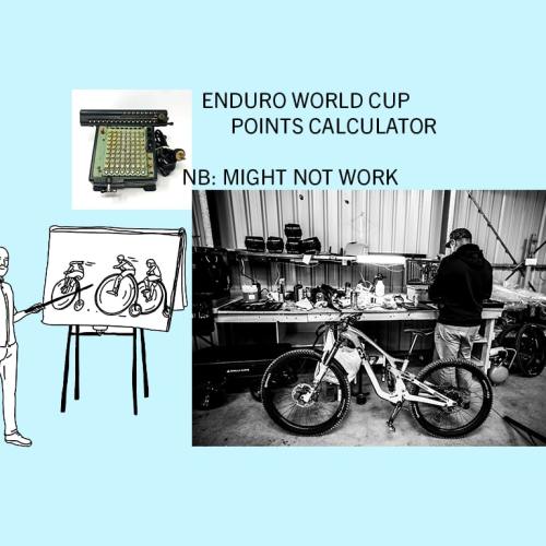 Enduro World Cup points calculator