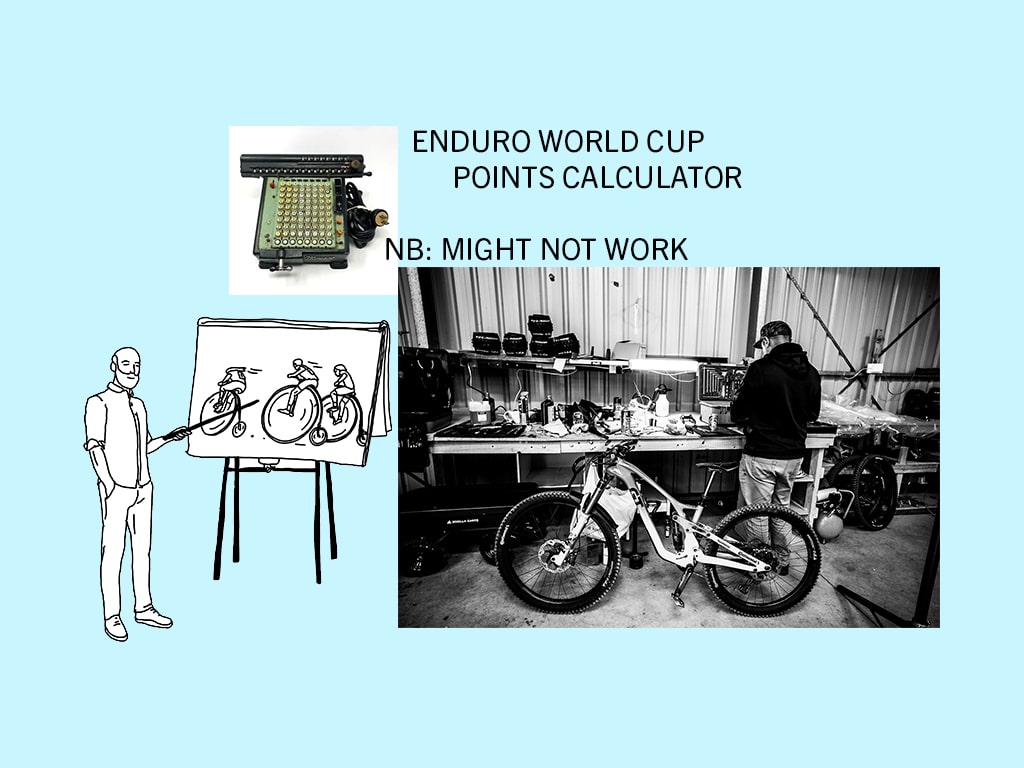 Enduro World Cup points calculator
