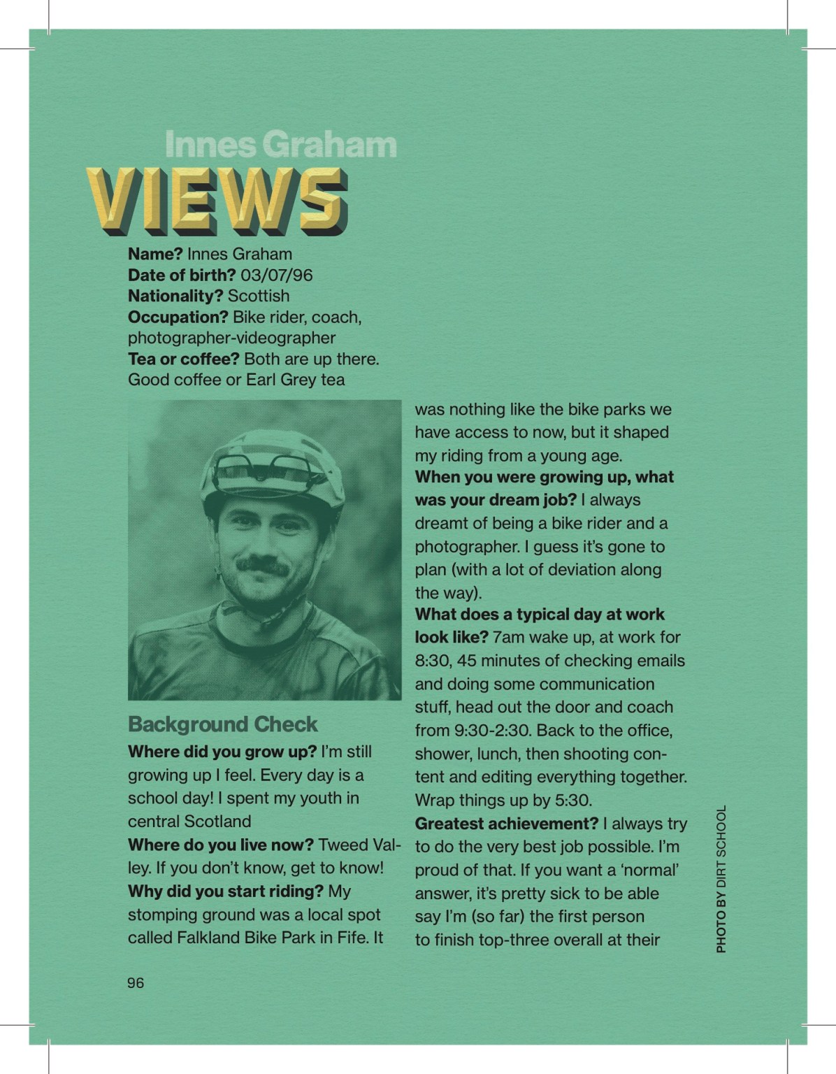 Graham Innes Innes Graham’s ‘Views interview from Spent 2 - Misspent Summers