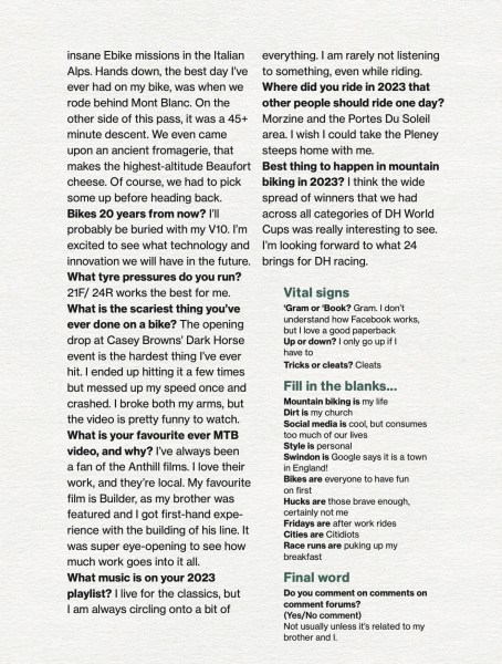 Bailey Goldstone Mountain Bike Interview