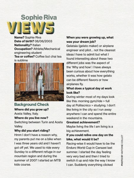 Sophie-Riva-'Views-Interview