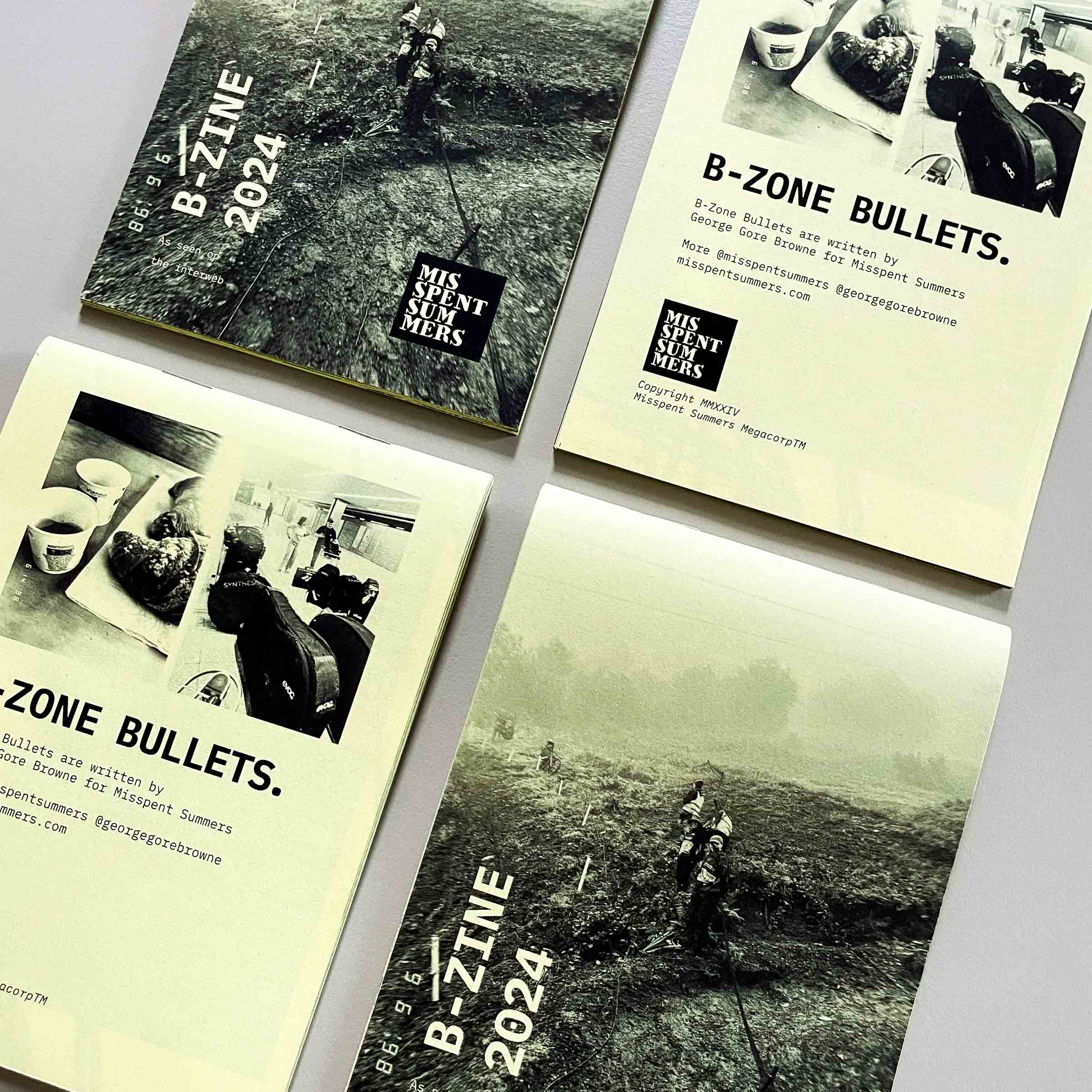 B-ZONE ZINE - Misspent Summers