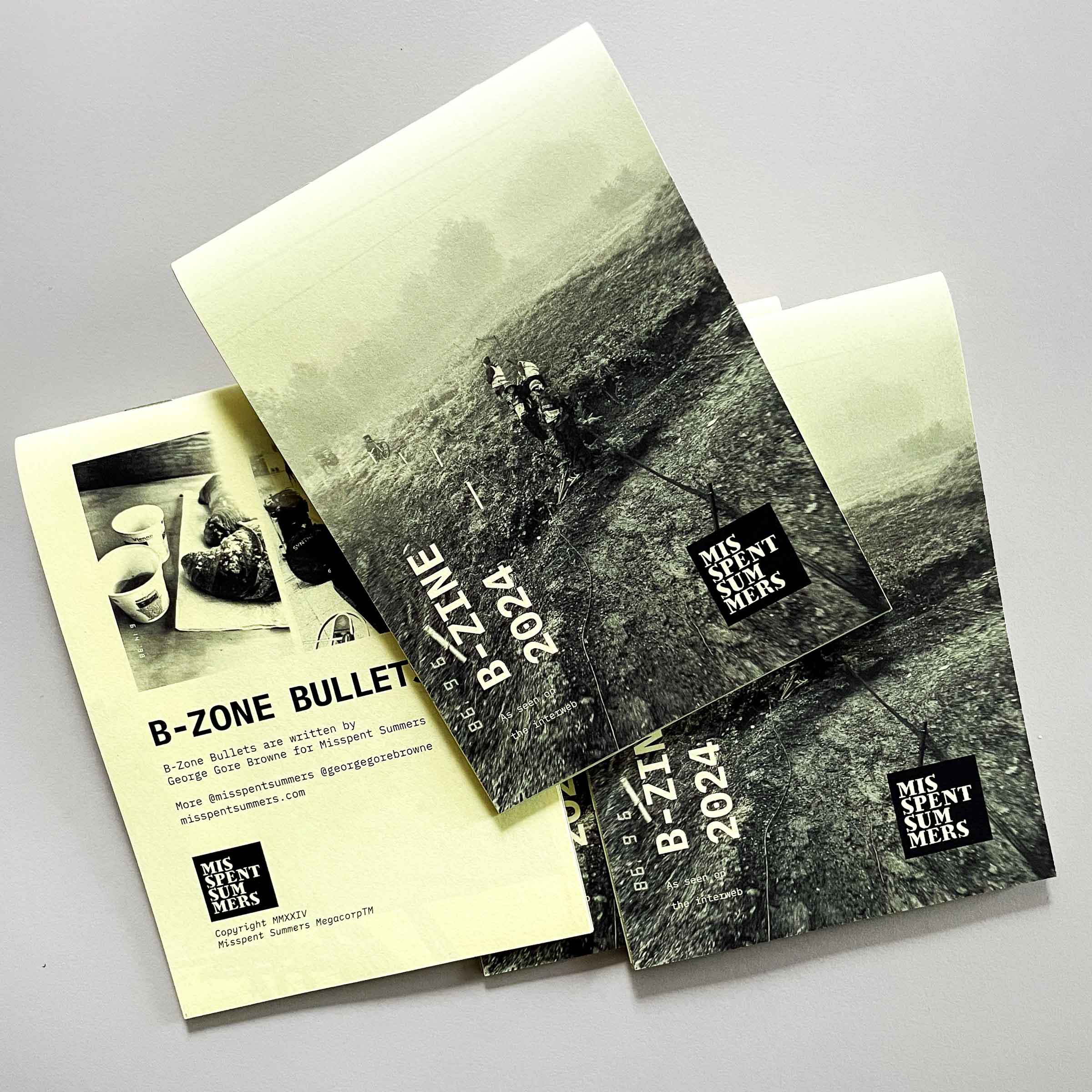 B-ZONE ZINE - Misspent Summers