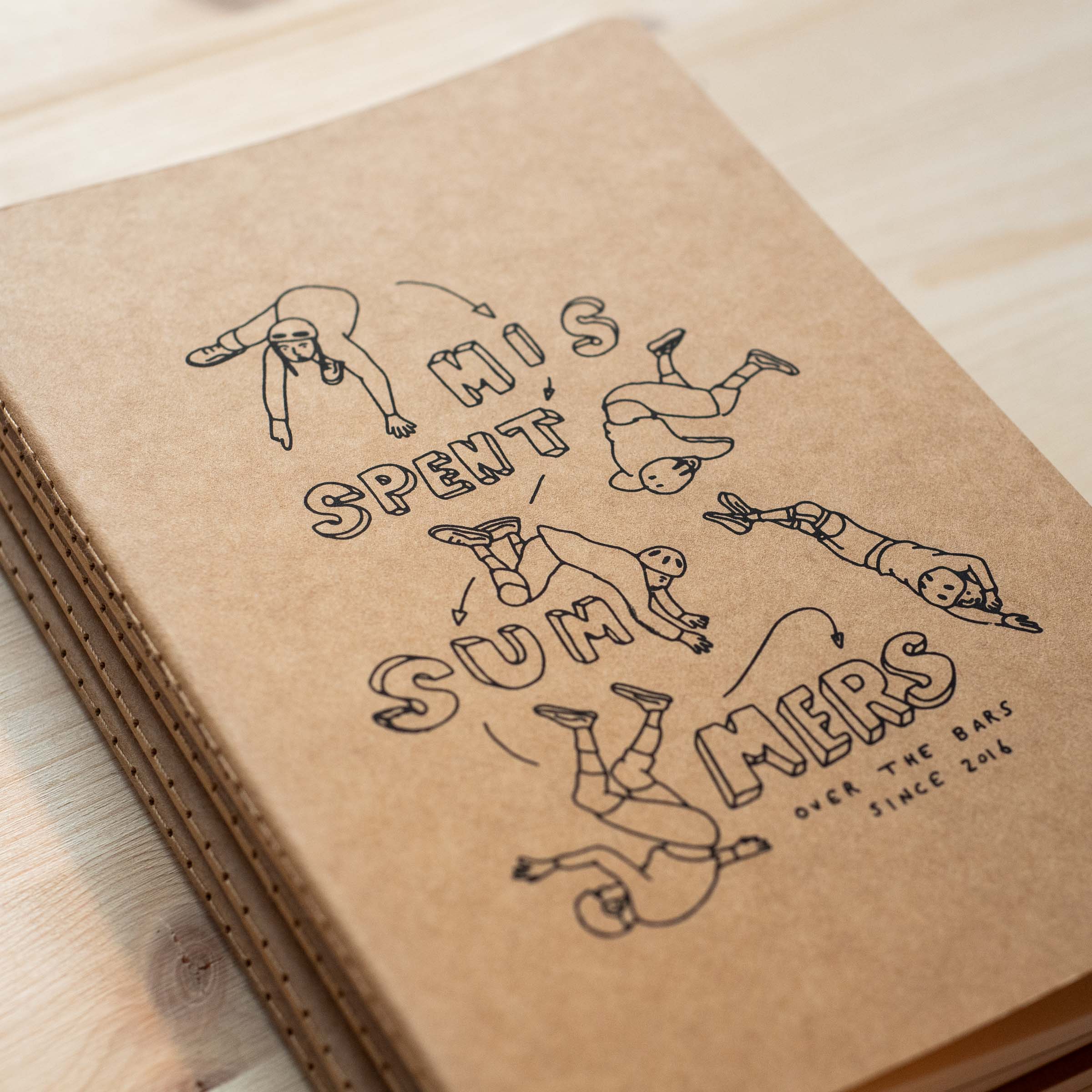 Misspent summers OTB SINCE 2016 NOTE PAD-1063