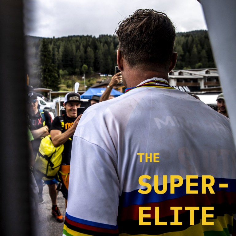 Super-elite downhill racers