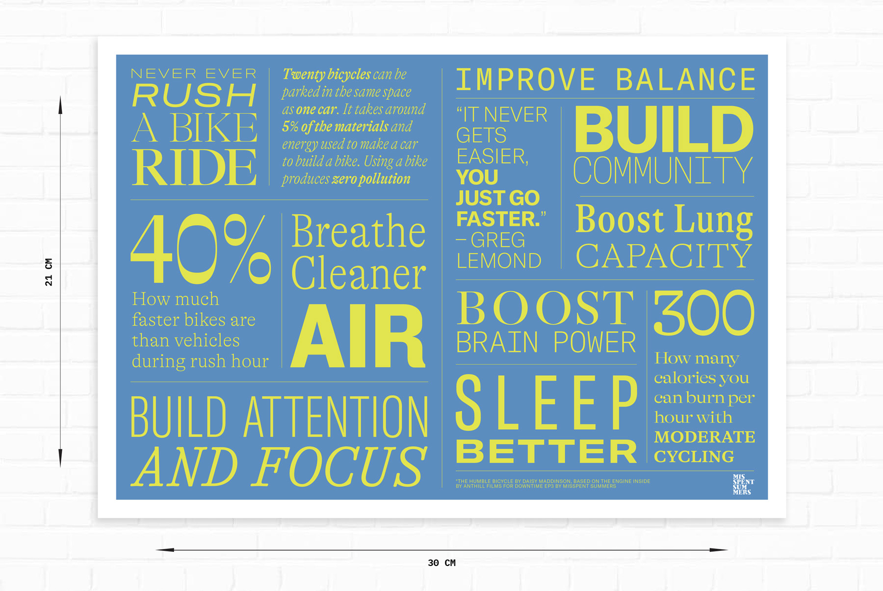 Downtime-EP-Reasons-to-ride-your-bike-lscape-21x30cm