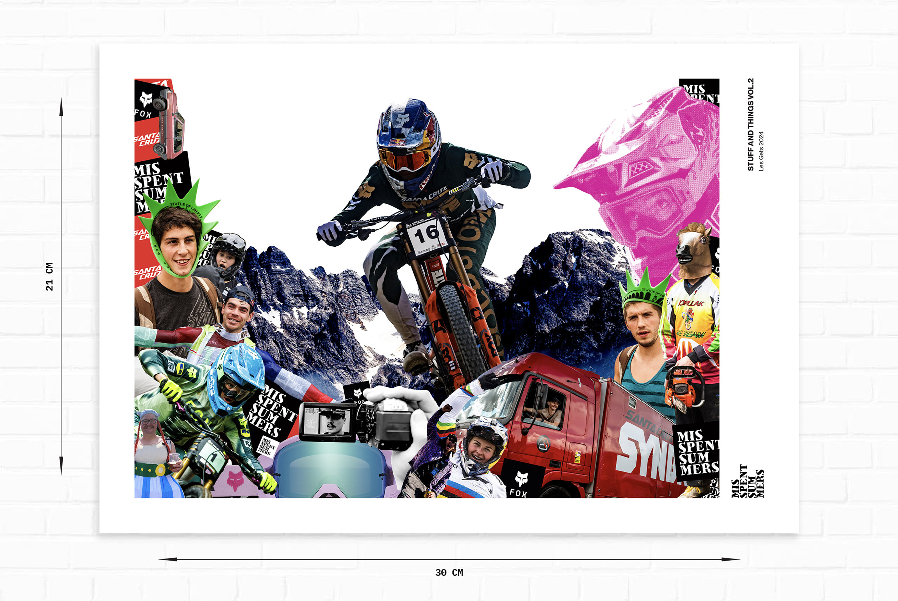 Stuff-and-things-vol.2 les gets 2024 window display 21x30