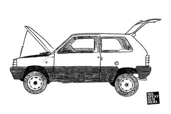 Fiat Panda 4x4 Drawing