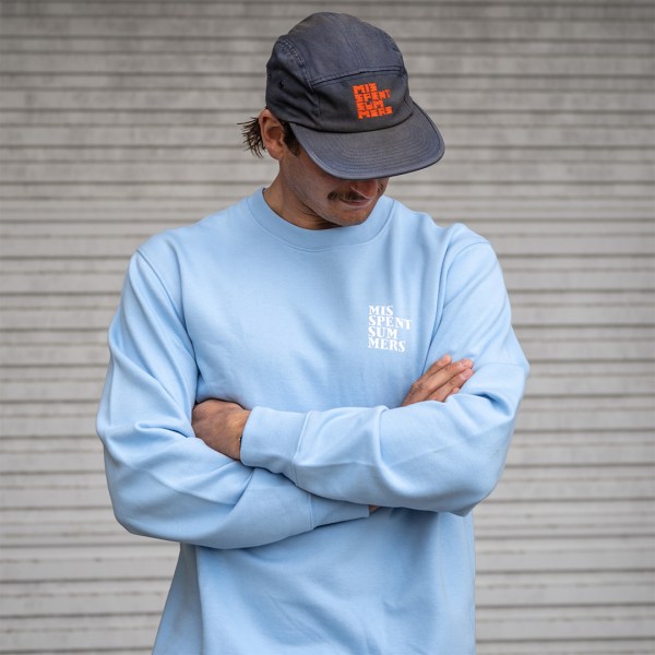 Misspent Summers Everyday Logo Sweater - great gift idea for mountain bikers