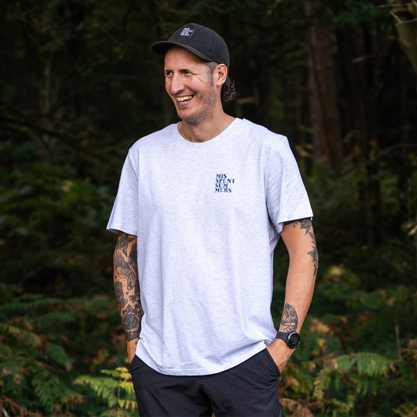 Misspent-Summers-Everyday-Logo-Tee-Grey-with-Blue-Chest-print