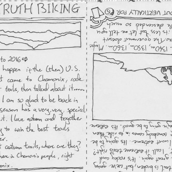 post truth biking zine